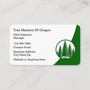 Master Tree Services Visitenkarte 