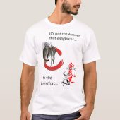 Master Ueshiba's Aikido-Message-T - Shirt (Vorderseite)