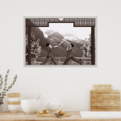 Master und Lehrling II Poster (Küche)