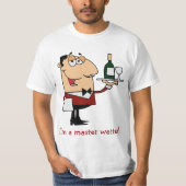 Master Waiter T-Shirt (Vorderseite)