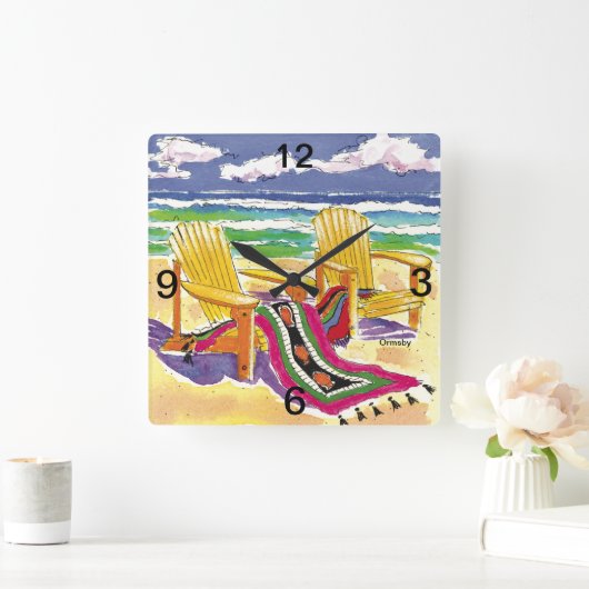 Master Wall Clock anzeigen Quadratische Wanduhr (Zuhause)