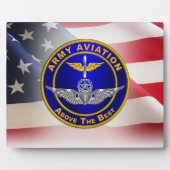 Master Wings Army Veteran Fotoplatte (Vorderseite)