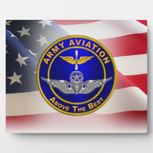 Master Wings Army Veteran Fotoplatte (Vorderseite)