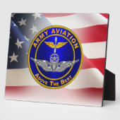 Master Wings Army Veteran Fotoplatte (Seite)