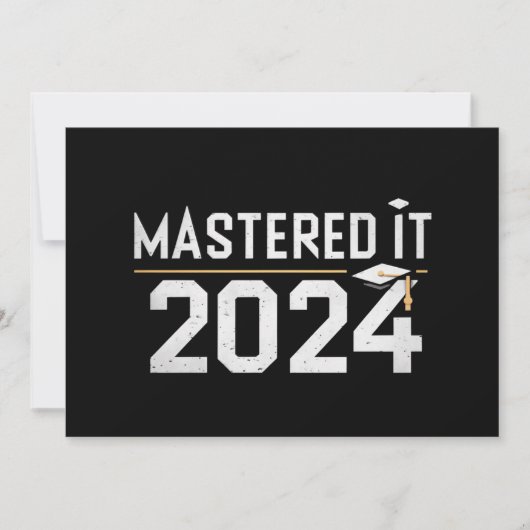 Masterabschluss 2024 ankündigung (Vorderseite)