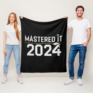 Masterabschluss 2024 fleecedecke