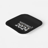 Masterabschluss 2024 pappteller (Gewinkelt)