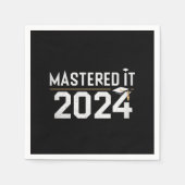 Masterabschluss 2024 serviette (Vorderseite)