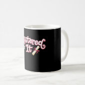 Masterabschluss in IT-Abschluss Kaffeetasse (VorderseiteRechts)