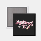 Masterabschluss in IT-Abschluss Magnet (Vorderseite/Rückseite)