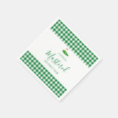 Mastered First Year One Hole In One Green Birthday Serviette (Ecke)