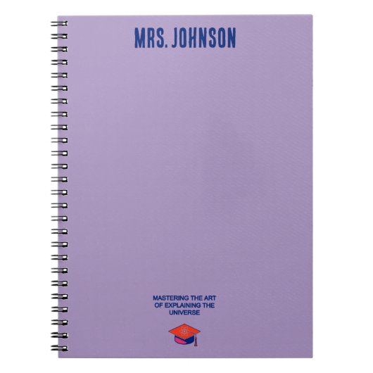 Mastering Art Of Explaining The Universe Notizblock (Vorderseite)