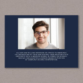 Mastering IT Foto Master Grad Blue Abschluss Ankündigung