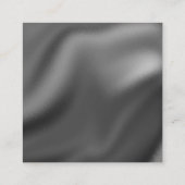 MasterMaler & Magenta Checkerboard-Muster Quadratische Visitenkarte (Rückseite)