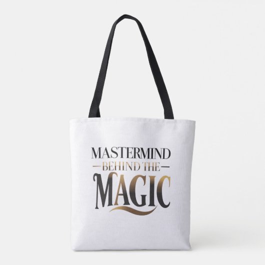 Mastermind hinter der Magie Tasche (Rückseite)
