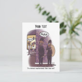 Mastermind Postcard Postkarte (Stehend Vorderseite)