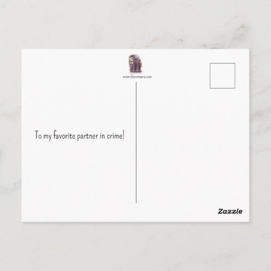 Mastermind Postcard Postkarte (Rückseite)