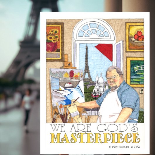 Masterpiece Inspiration Postcard Postkarte