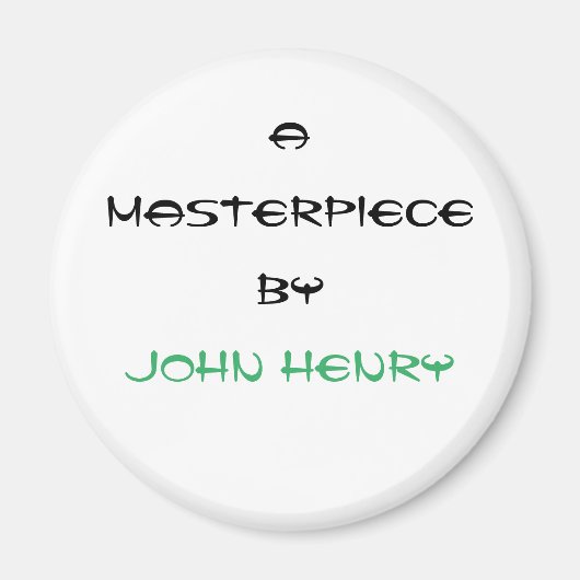 Masterpiece Magnet Hanger (Vorne)