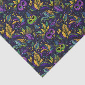 Masterpiece Mardi Gras Masken Muster Seidenpapier (Ausschnitt)