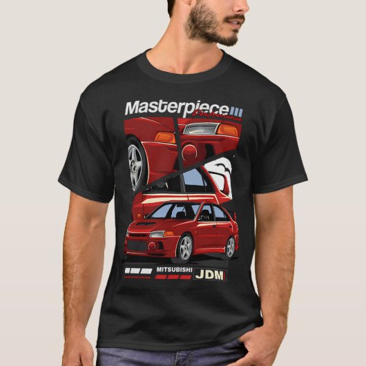 Masterpiece Mitsubishi Evo 1996 T-Shirt (Vorderseite)