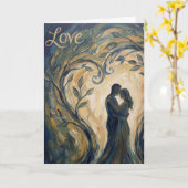 Masterpiece of Love Valentine Card Karte (Gelbe Blume)