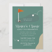 Master's Classic Golf Tournament Einladung (Vorderseite)