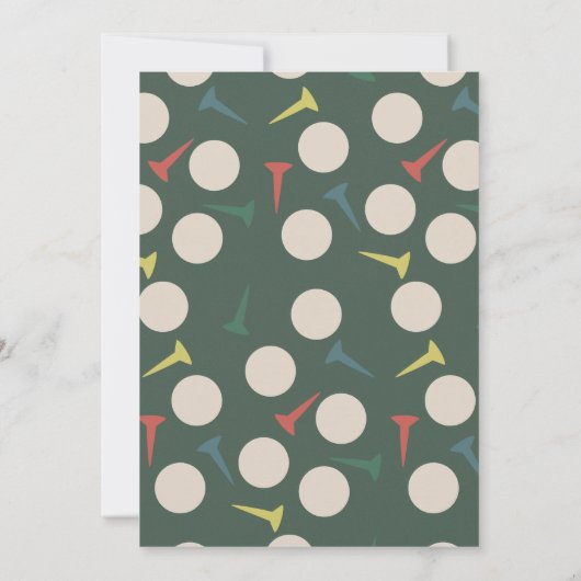 Master's Classic Golf Tournament Einladung (Rückseite)