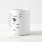 Masters Degree Graduation Gift for Her, Masters De Kaffeetasse (Vorderseite Links)