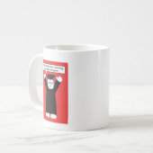 Masters Degree Herzlichen Glückwunsch Cat Lover Kaffeetasse (Vorderseite Links)