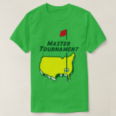 Masters Golf Tournament Thirt T-Shirt (Design vorne)