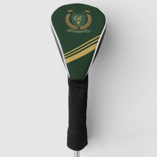 Masters of the Green Golf Headcover (Vorderseite)