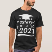 Masterstudiengang 2021 Abschluss 2021 T-Shirt (Vorderseite)