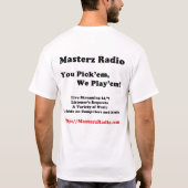Masterz Radio 2019 Shirt! T-Shirt (Rückseite)