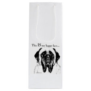 Mastiff134 Geschenktüte Für Weinflaschen
