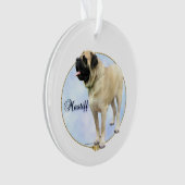 Mastiff Akrylic Ornament (Vorderseite)