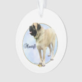 Mastiff Akrylic Ornament (Vorderseite)