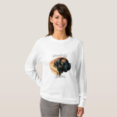 Mastiff (Aprikose) Mama 2 T-Shirt (Vorne ganz)