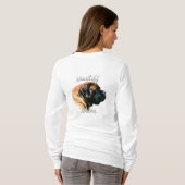 Mastiff (Aprikose) Mama 2 T-Shirt (Schwarz voll)