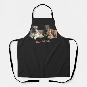 Mastiff beste Freunde Schürze