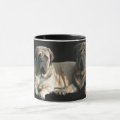 Mastiff beste Freunde Tasse (Zentrum)