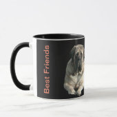 Mastiff beste Freunde Tasse (Links)
