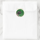 Mastiff (Bindle) Friede Runder Aufkleber (Tasche)