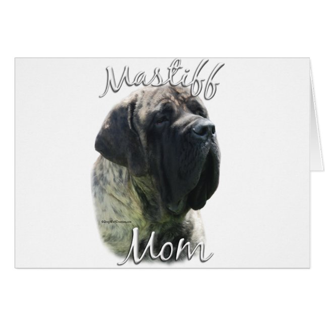 Mastiff (Blinde) Mama 2 (Vorderseite (Horizontal))