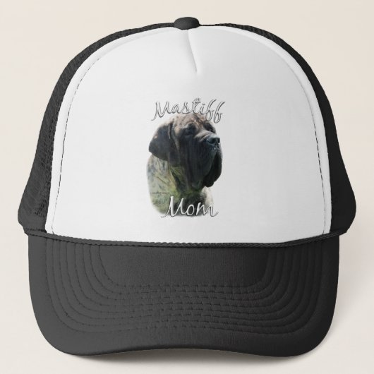 Mastiff (Blinde) Mama 2 Truckerkappe (Vorderseite)