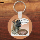 Mastiff (Blinde) Türkei Schlüsselanhänger (Vorderseite)