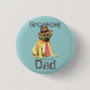 Mastiff Dad Button