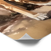 Mastiff Dog Art Print Poster (Ecke)