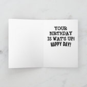 MASTIFF DOG BIRTHDAY FUNNY CARD KARTE (Innenseite)