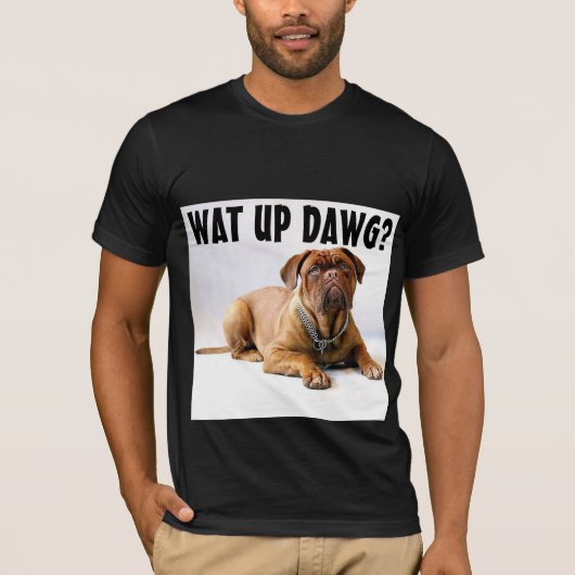 MASTIFF DOG FUNNY T - SHIRT (Vorderseite)